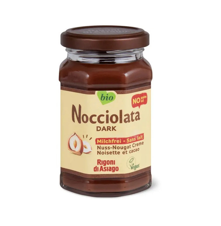 Nocciolata Spread with Dark Cocoa and Hazelnuts - Organic 250gr