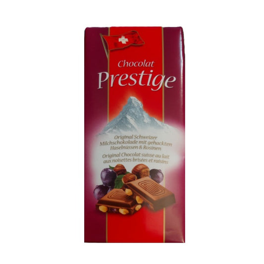 Hazelnuts & Raisins Swiss Milk Chocolate